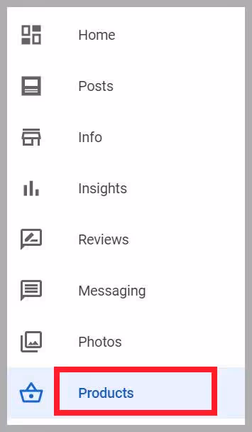 Google My Business Products