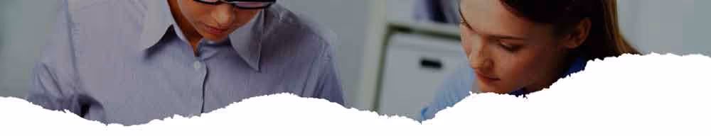 shredded paper page divider