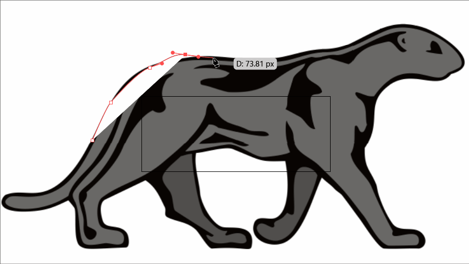 making an animal shape divider